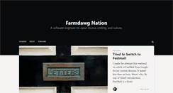 Desktop Screenshot of farmdawgnation.com